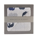 Blue Elephants and Spotted Wave Newcastle Blanket - Home Sweet Resale