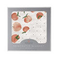 Carnelian Peaches and Black and White Polka Dot Newcastle Blanket - Home Sweet Resale