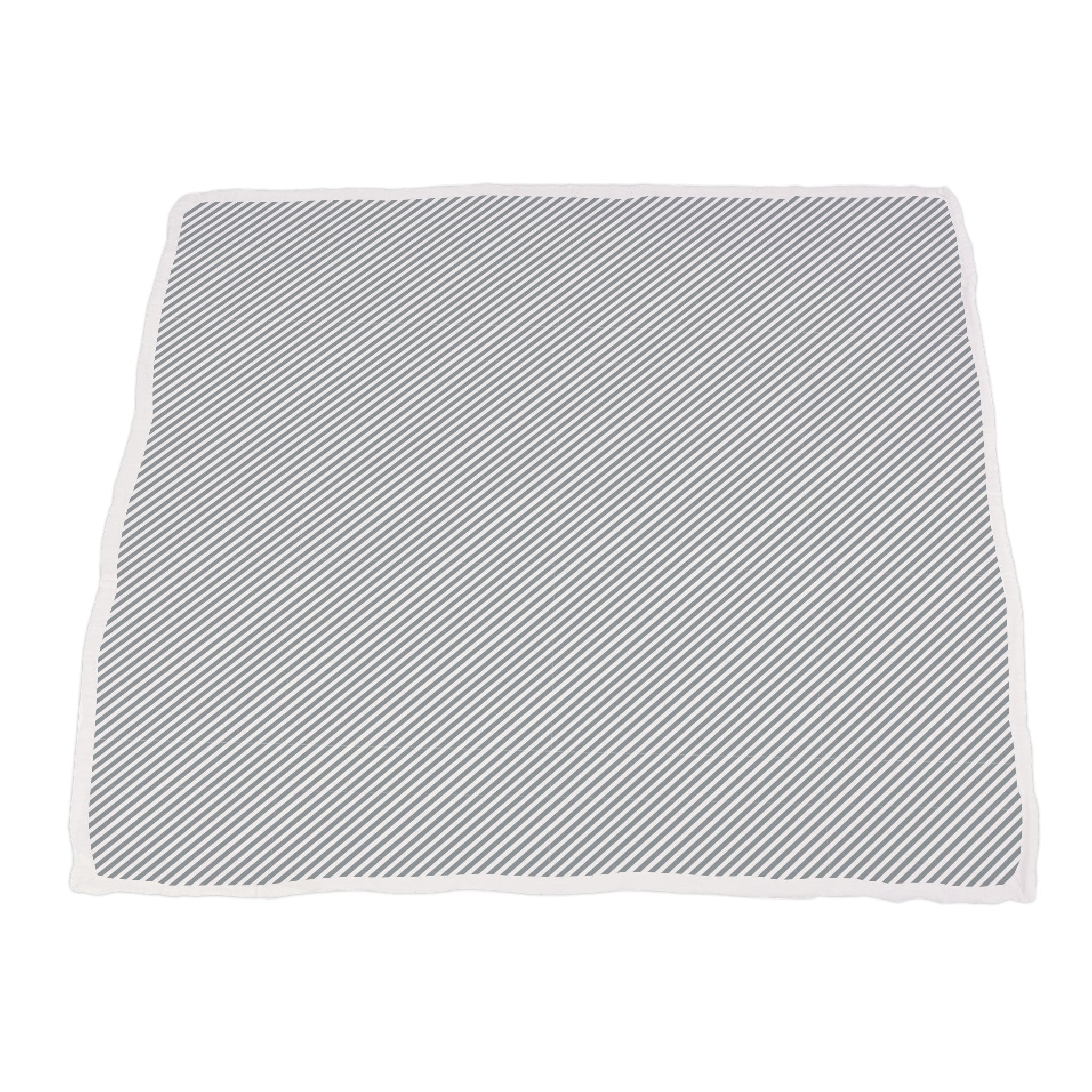 Dahlia Floral and Finley Stripe Bamboo Muslin Newcastle Blanket - Home Sweet Resale