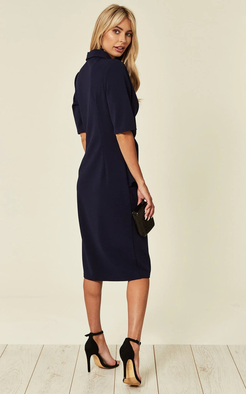 Diane Wrap Blazer Dress - Home Sweet Resale