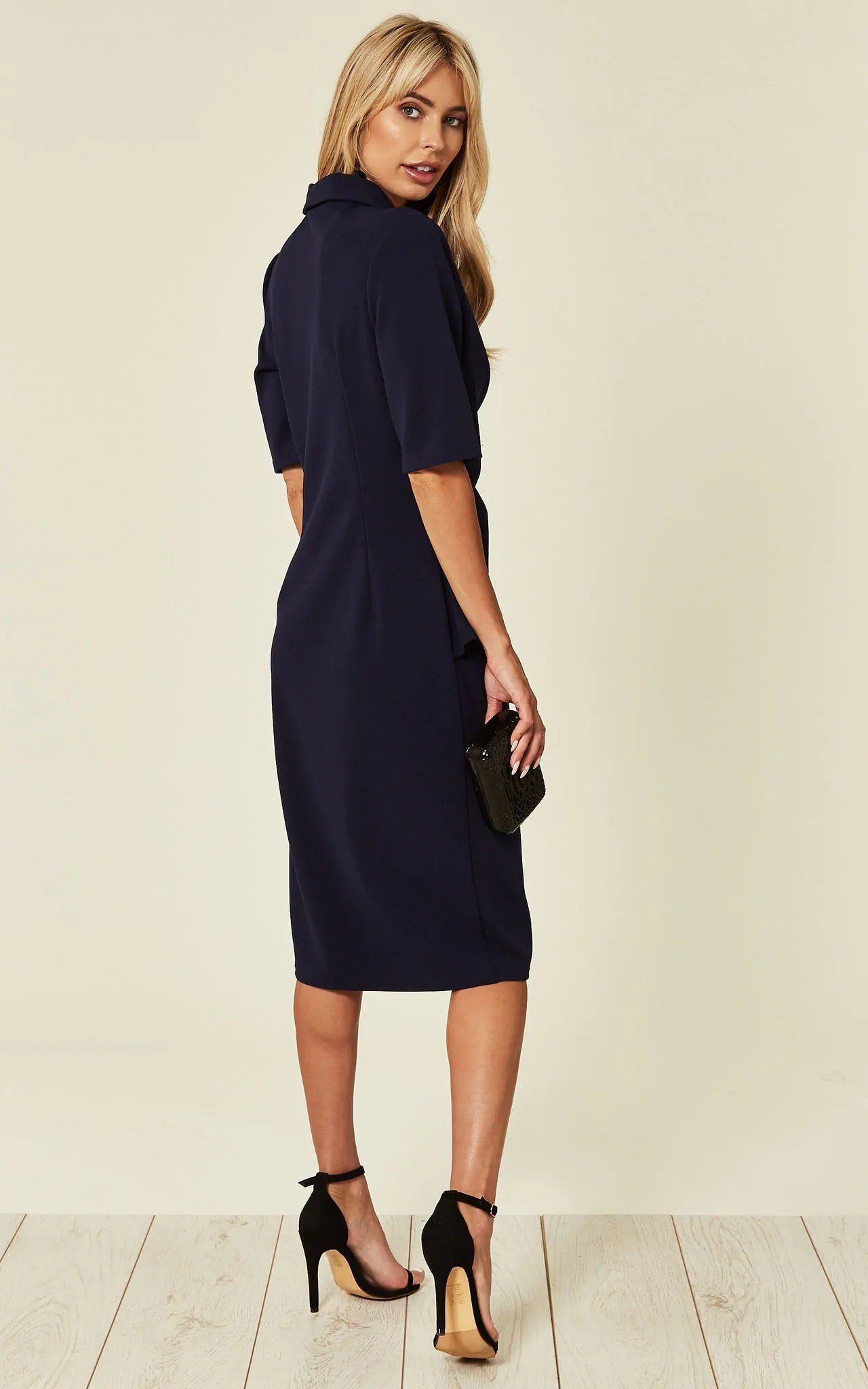 Diane Wrap Blazer Dress - Home Sweet Resale