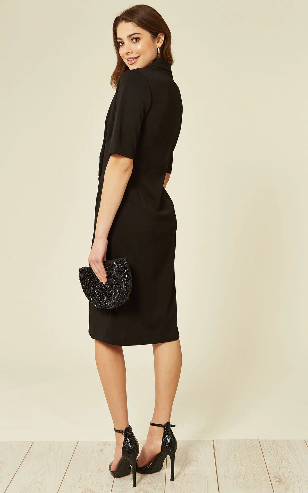 Diane Wrap Blazer Dress - Home Sweet Resale