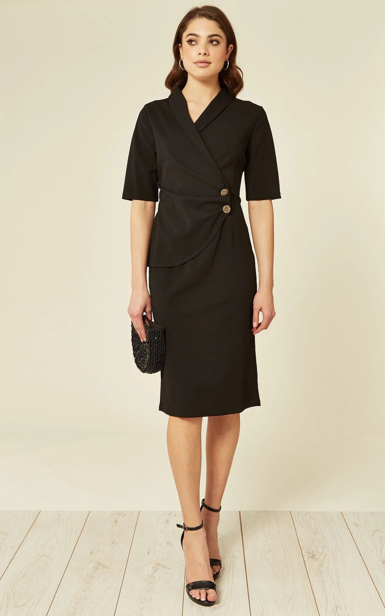 Diane Wrap Blazer Dress - Home Sweet Resale