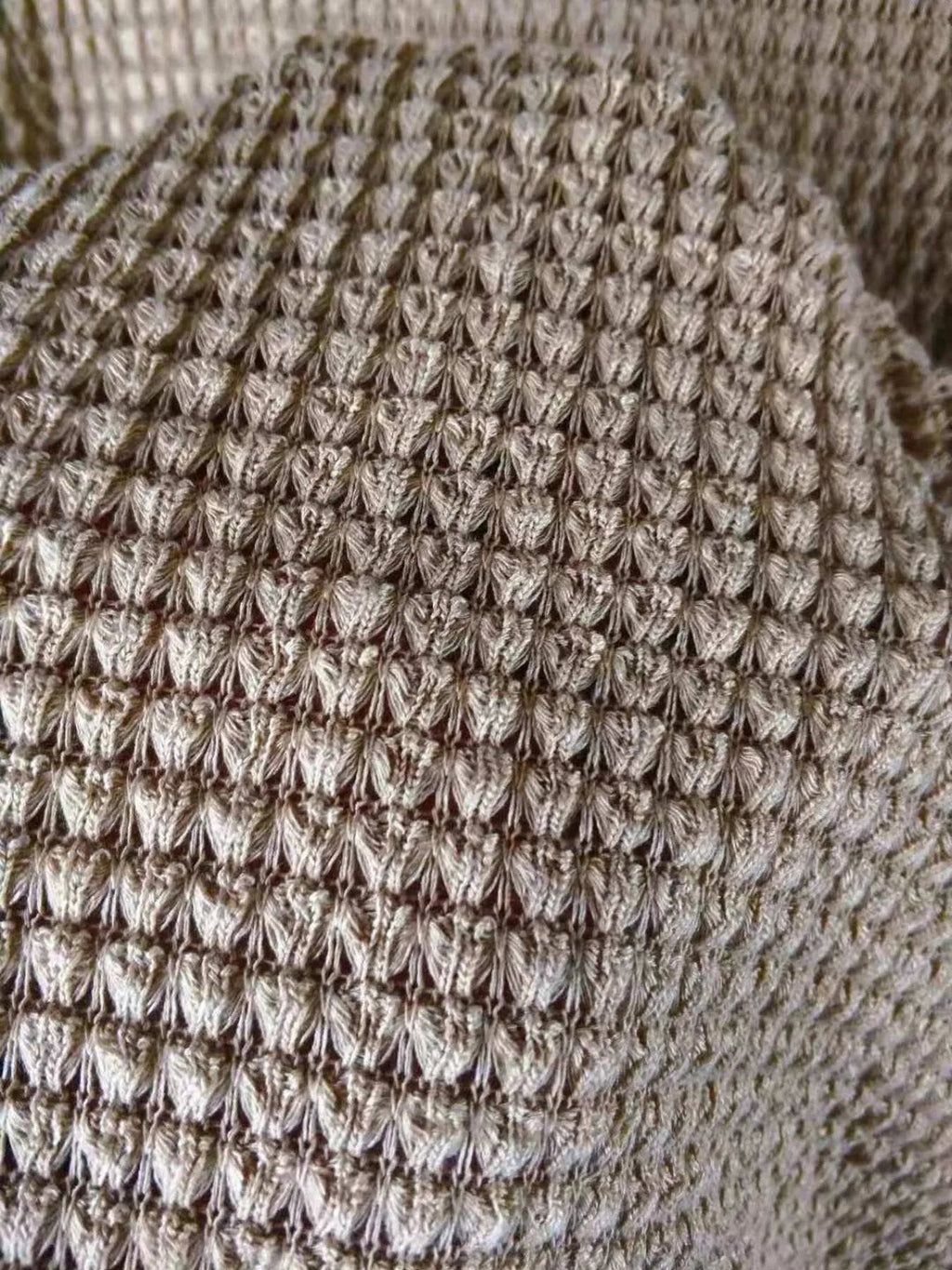 Full Size Open Front Waffle Knit Cardigan Plus Size - Home Sweet Resale