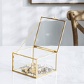 Gold Display Your Cherished Keepsakes or Enhance Your Interior - Home Sweet Resale