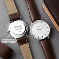 Handwriting Gifts for Groom, Engraved Watch for Men - Home Sweet Resale