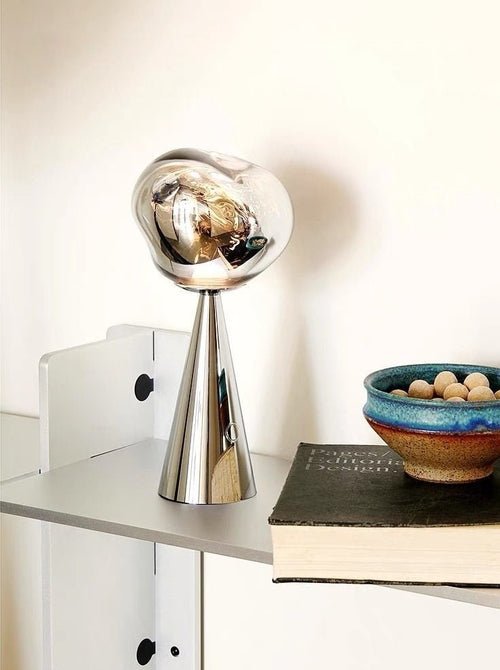 Melt Portable Dimmable Led Table Lamp - Modern Nordic Bedside Lamp - Home Sweet Resale