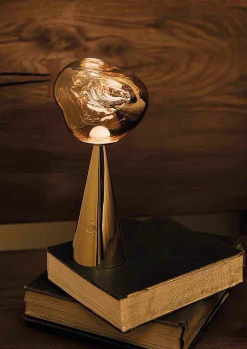Melt Portable Dimmable Led Table Lamp - Modern Nordic Bedside Lamp - Home Sweet Resale