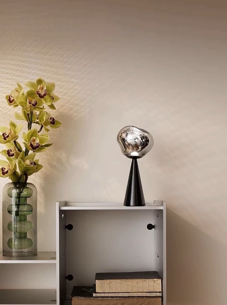 Melt Portable Dimmable Led Table Lamp - Modern Nordic Bedside Lamp - Home Sweet Resale