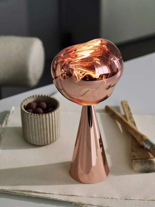 Melt Portable Dimmable Led Table Lamp - Modern Nordic Bedside Lamp - Home Sweet Resale