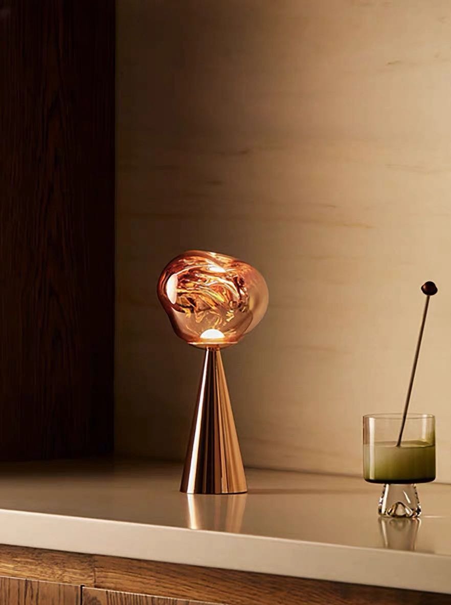 Melt Portable Dimmable Led Table Lamp - Modern Nordic Bedside Lamp - Home Sweet Resale