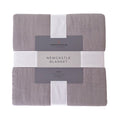 Newcastle Grey Oversized Queen Bamboo Bed Blanket - Home Sweet Resale