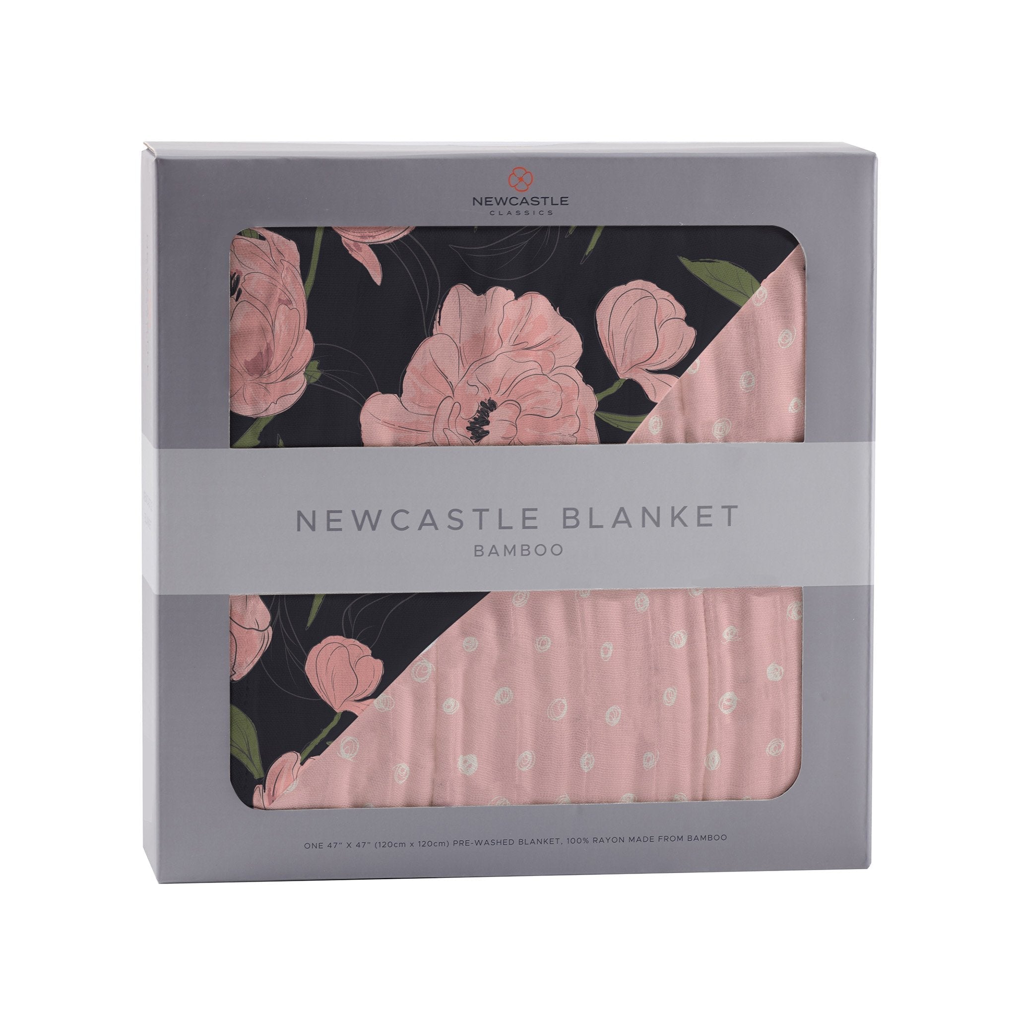 Peonies and Pearl Polka Dot Newcastle Blanket - Home Sweet Resale
