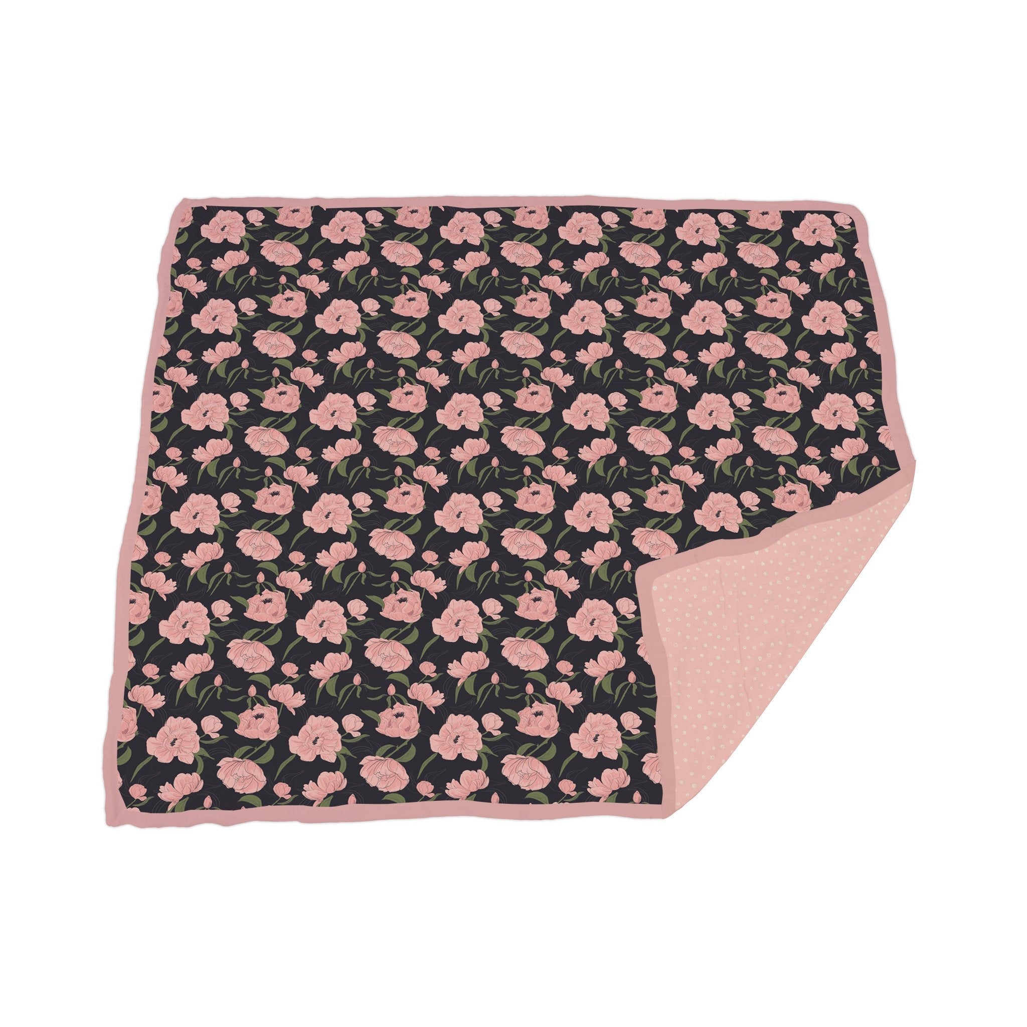 Peonies and Pearl Polka Dot Newcastle Blanket - Home Sweet Resale