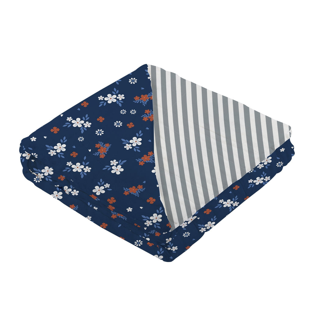 Serenity and Finley Stripe Bamboo Muslin Newcastle Blanket - Home Sweet Resale