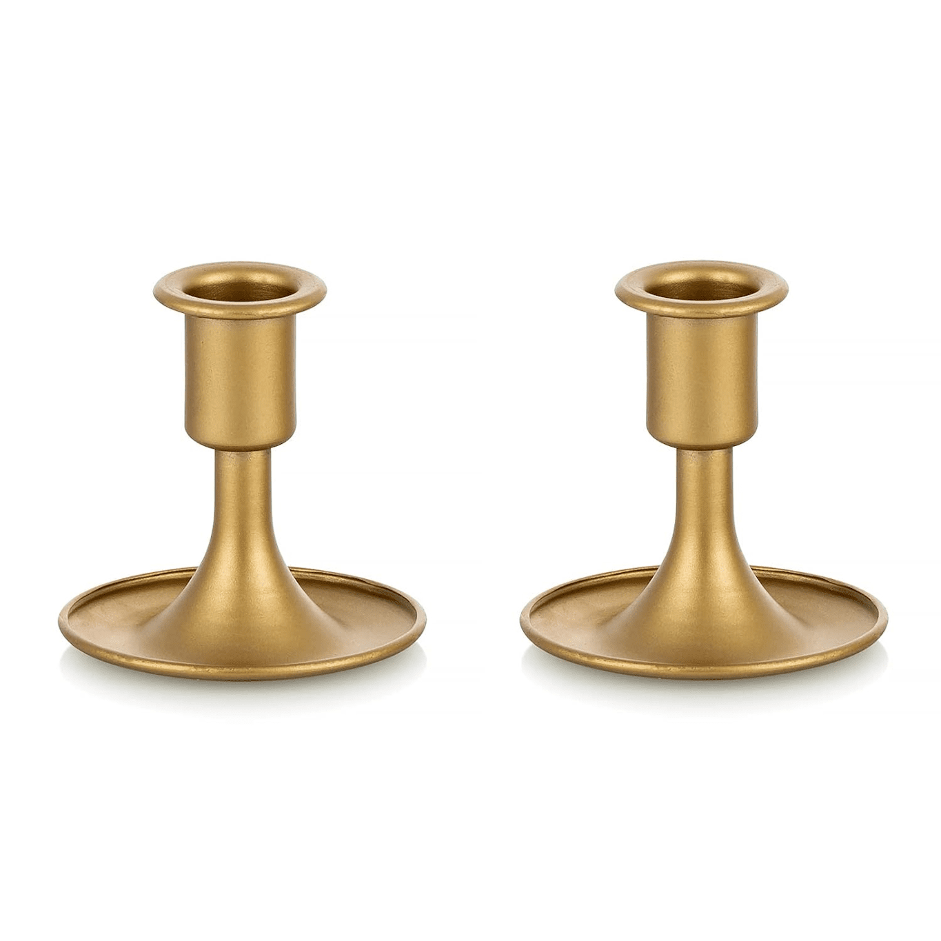 Taper Candle Holders, Romadedi Gold Candle Stick - Home Sweet Resale